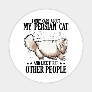 Persian Cat Magnet